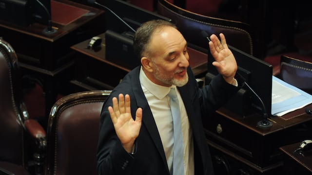 Martín Doñate, el senador ultra K que será investigado por la Justicia. 
Foto Federico López Claro