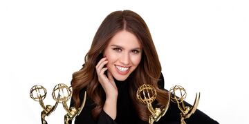 Belén Smole, la periodista argentina que trabaja en Filadelfia y ganó 9 premios Emmys.
