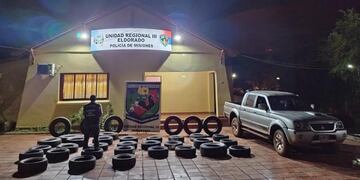 Secuestraron mercadería sin aval aduanero en Eldorado.
