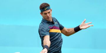 Del Potro sueña con volver a su máximo nivel luego de estar mucho tiempo parado por diferentes lesiones. (AP)