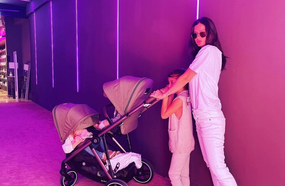 La China Suárez disfrutó de una tarde junto a sus hijos y enterneció a sus fans