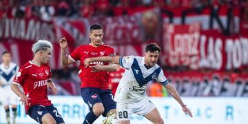 Vélez se midió ante Independiente por los cuartos de final de la Copa Argentina. (Prensa Vélez)