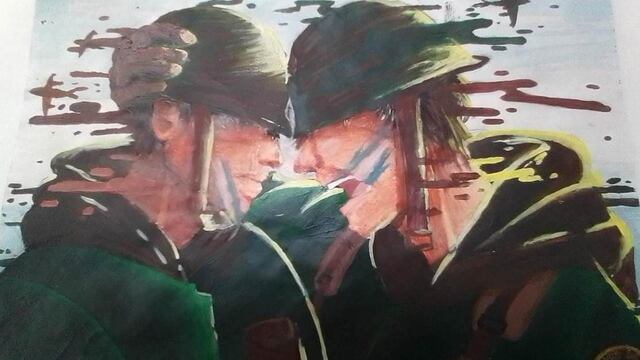 El mural ganador del concurso.
