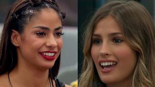 Julieta Poggio y Daniela Celis encendieron Instagram con un look total white y escote infartante