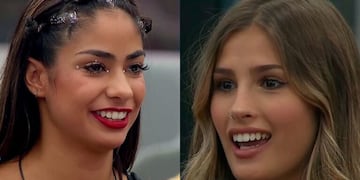 Julieta Poggio y Daniela Celis encendieron Instagram con un look total white y escote infartante