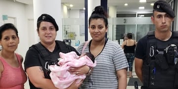 La pequeña está en observación en un sanatorio de Fisherton