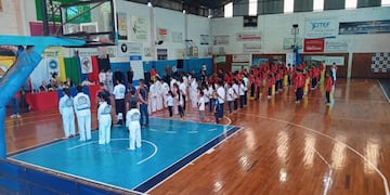 Realizaron el primer encuentro de exhibición de Artes Marciales y Deportes de Contacto en Eldorado.