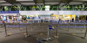 Ezeiza vacío. Una realidad que preocupa a las aerolíneas (Foto: La Voz)