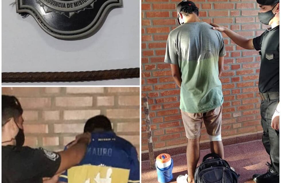 Dos hombres detenidos por diferentes hechos delictivos