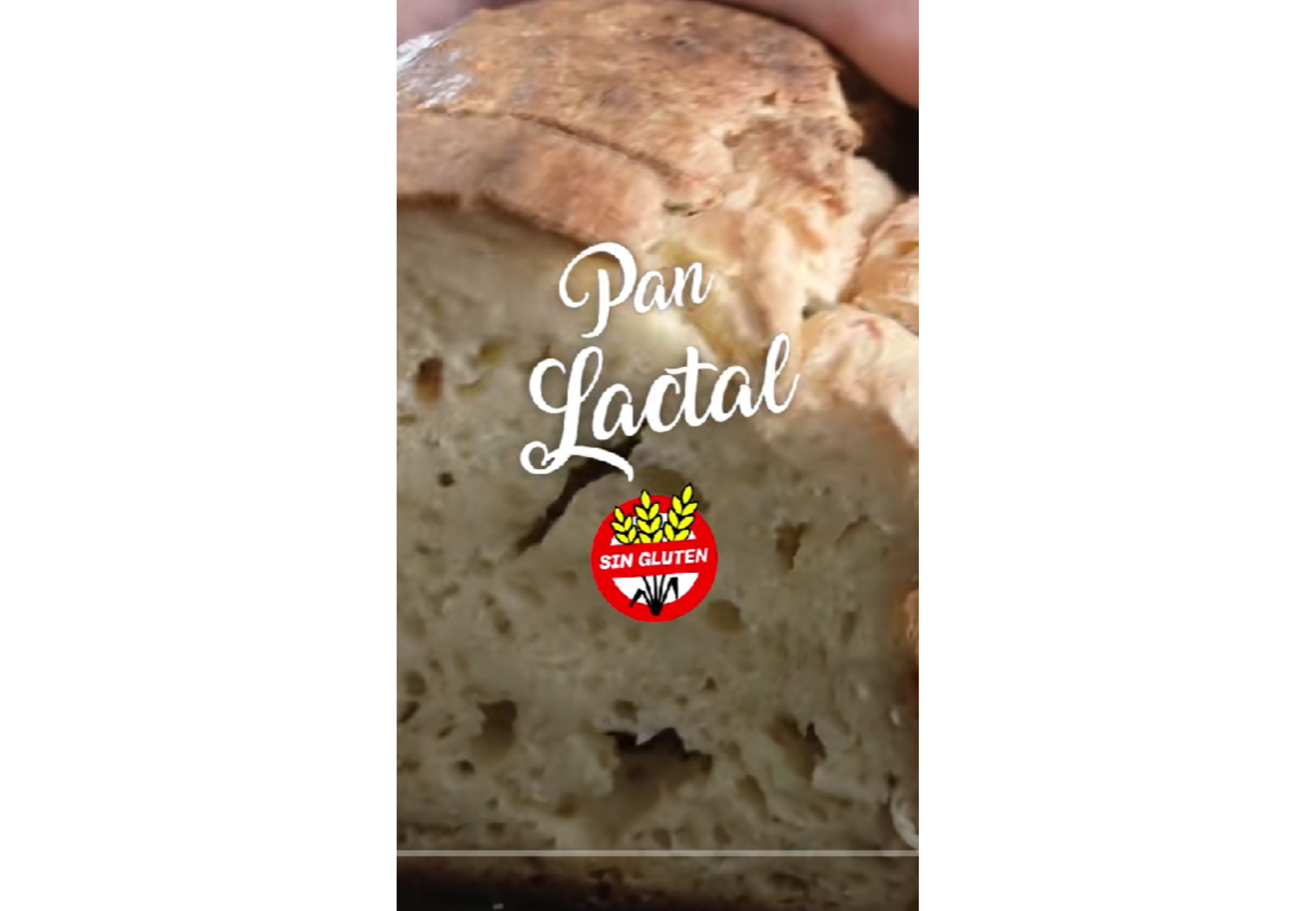 Así queda la miga del pan.