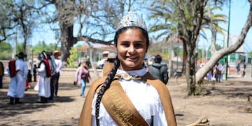 La actual Paisana Nacional de la Tradición, Selena Montenegro (22 años), quien representó a la provincia de Tucumán el año pasado.