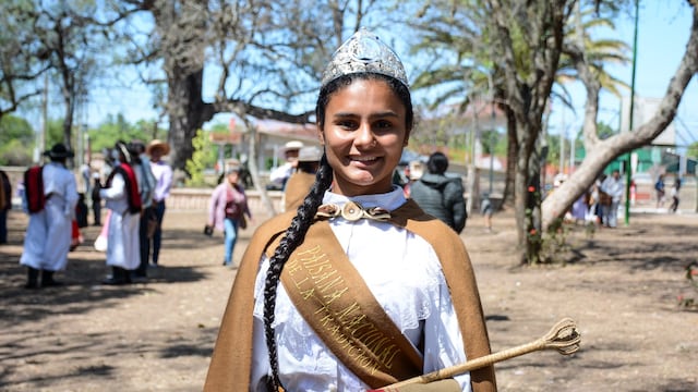 La actual Paisana Nacional de la Tradición, Selena Montenegro (22 años), quien representó a la provincia de Tucumán el año pasado.