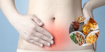 Estos son los alimentos que debes evitar para la hinchazón abdominal.