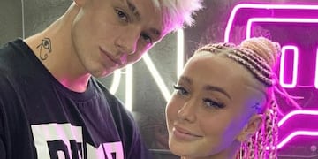 La joven fue novia de Oky hasta el 2022.