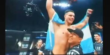 Axel Guerra, un Campeón Argentino y Puntaltense de MMA