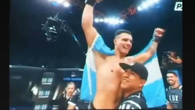 Axel Guerra, un Campeón Argentino y Puntaltense de MMA