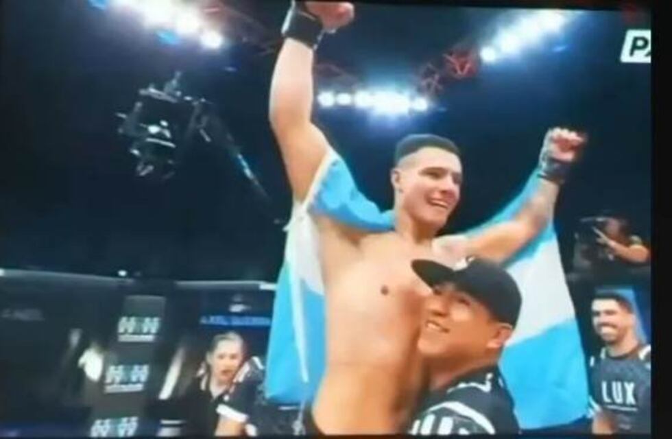 Axel Guerra, un Campeón Argentino y puntaltense de MMA
