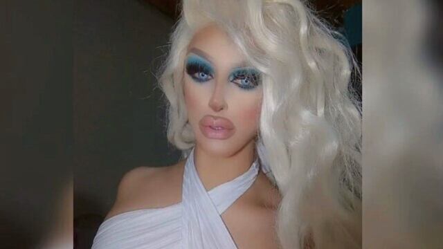 Aria Greenville, drag queen de Mendoza en la previa de la Vendimia para Todox.