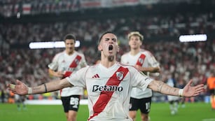 Tras la venta de Franco Mastantuono desde River al Real Madrid, en Núñez se ilusionan con otro talento. (Foto AP/Gustavo Garello, Archivo)