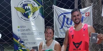 Sebatián Amantini Beach Voley Arroyito