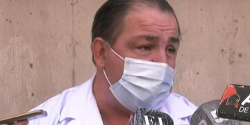 El director del Hospital José María Cullen, Juan Pablo Poletti, indicó que sigue siendo alto el nivel de ocupación por otras patologías. (5RTV)