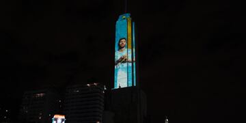 El homenaje a los jugadores rosarinos antes de terminar el 2022.