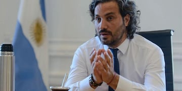 Santiago Cafiero (Foto: Clarín / Andrés D'Elía)