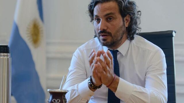 Santiago Cafiero (Foto: Clarín / Andrés D'Elía)