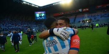 "Calidad" Rodríguez, figura casi siempre en Racing (Javier Ferreyra / Enviado Especial)