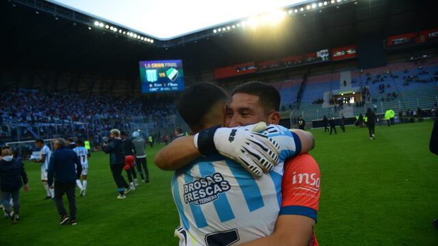 "Calidad" Rodríguez, figura casi siempre en Racing (Javier Ferreyra / Enviado Especial)