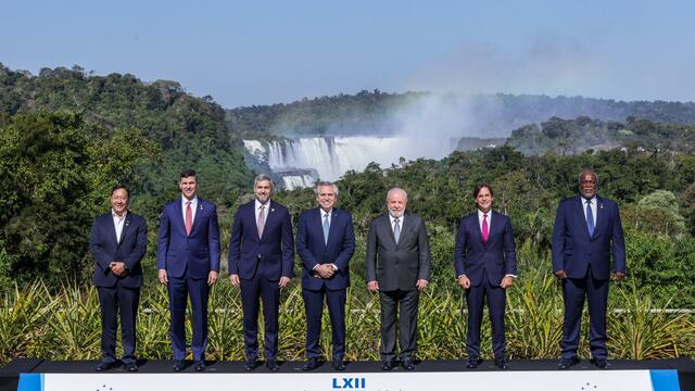 Cumbre del Mercosur en Iguazú.