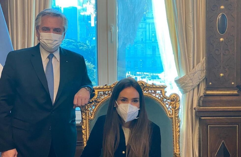 Florencia Aise, la artista plástica mendocina que impactó a Alberto Fernández y la invitó a almorzar en Casa Rosada