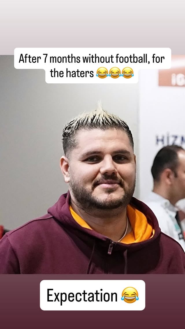 La historia que compartió Mauro Icardi para burlarse de los haters.
