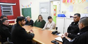 Nuevos Jefes de Policía junto a la Federación de Entidades Vecinales