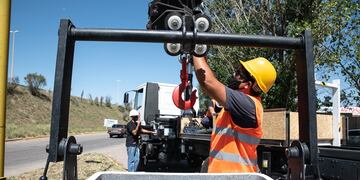 Recambian 48 km de iluminación autopista Serranías Puntanas a Led