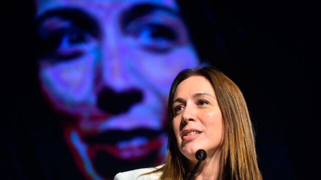 "Mi camino", el libro que María Eugenia Vidal empezó a presentar en Córdoba. (Pedro Castillo)