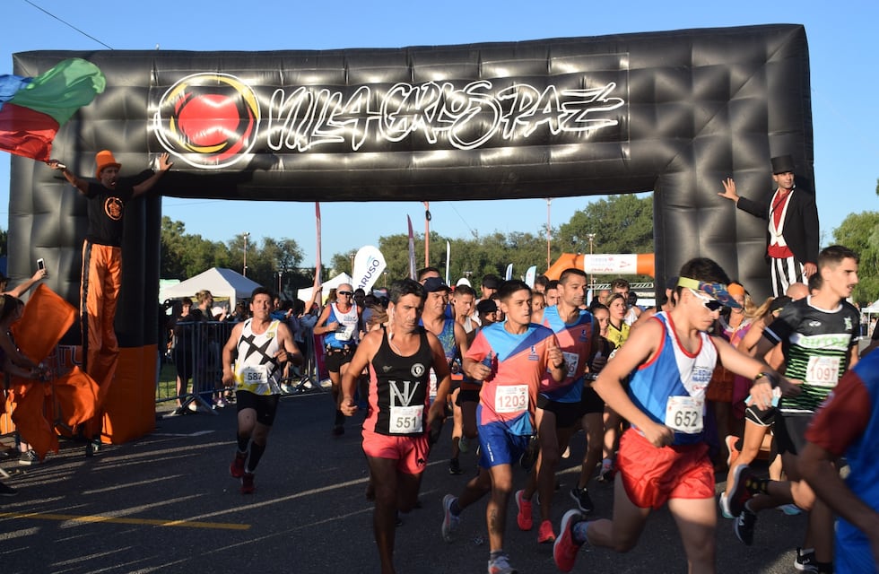 Deporte y solidaridad se encuentran en la Costanera de Carlos Paz con la maratón 5K x Vos