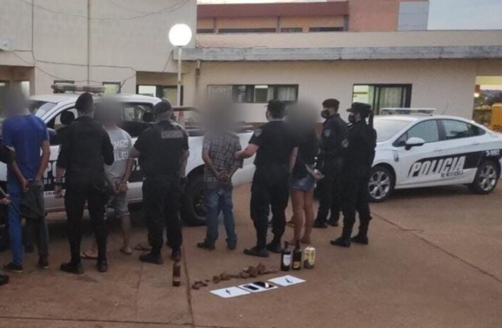 Oberá: fueron detenidos por apedrear a la policía