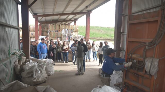 Personas de otras localidades conocieron el modelo de gestión de basura de Rafaela