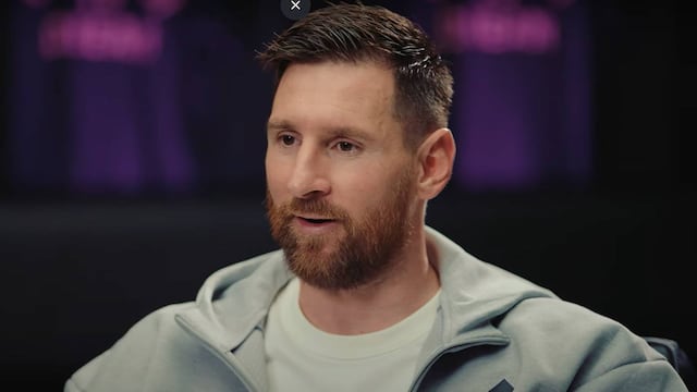 Lionel Messi charló con Apple TV.