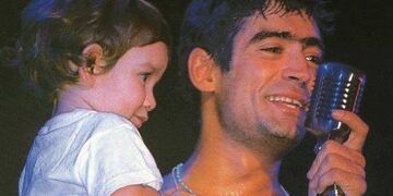 Las inéditas fotos que compartió su hijo Ramiro en redes sociales.