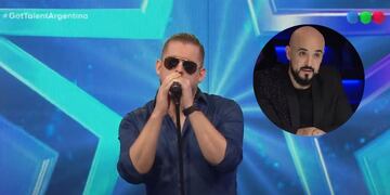 El mendocino Pablo Sánchez pasó a la siguiente ronda del Got Talent Argentina.
