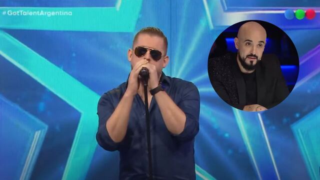 El mendocino Pablo Sánchez pasó a la siguiente ronda del Got Talent Argentina.