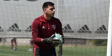 Alan Leonardo Díaz, el quinto arquero de River que debutará en el superclásico.