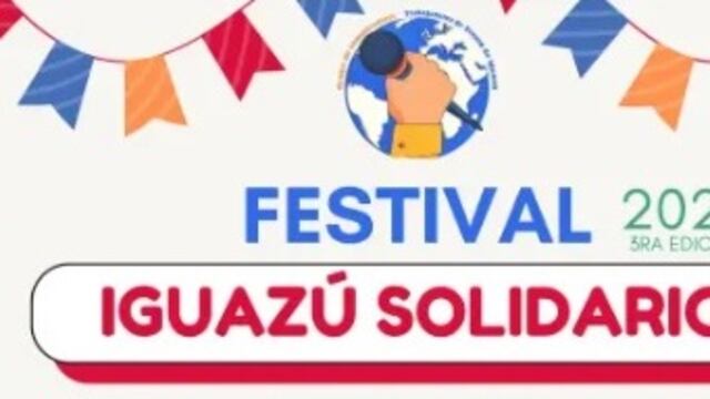 Puerto Iguazú se prepara para disfrutar de un nuevo Festival Solidario.