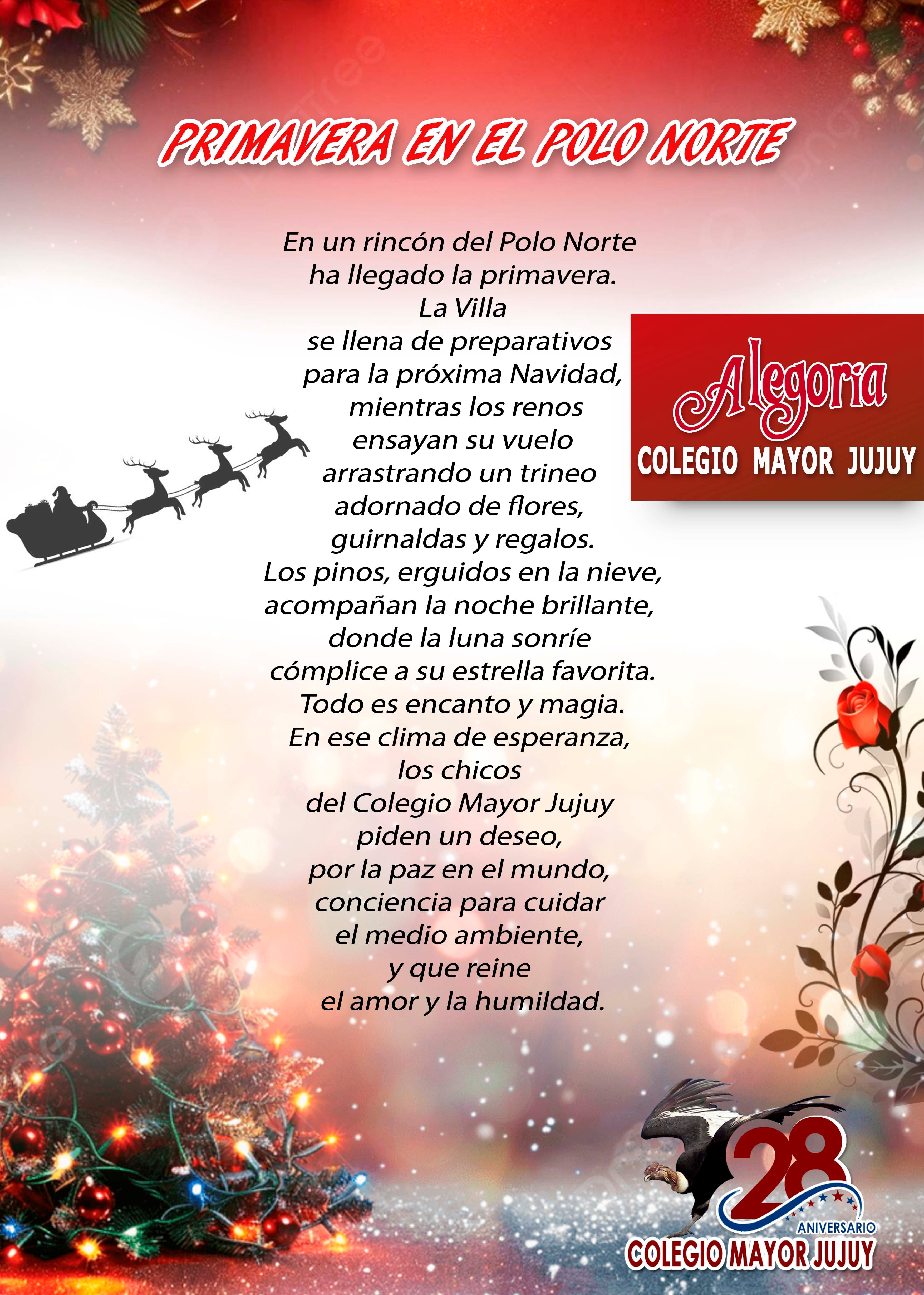 La alegoría con la que se presenta cada noche de desfile en la Ciudad Cultural el carruaje del Colegio Mayor Jujuy en la FNE 2025.