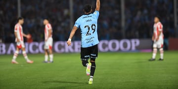 El goleador no falló. Franco Jara puso la firma en el 1 a 0 de Belgrano ante Instituto.