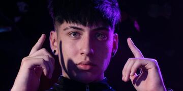 Yovanni, músico mendocino del género RKT en el lanzamiento de su primer tema "Rompe Discoteca".