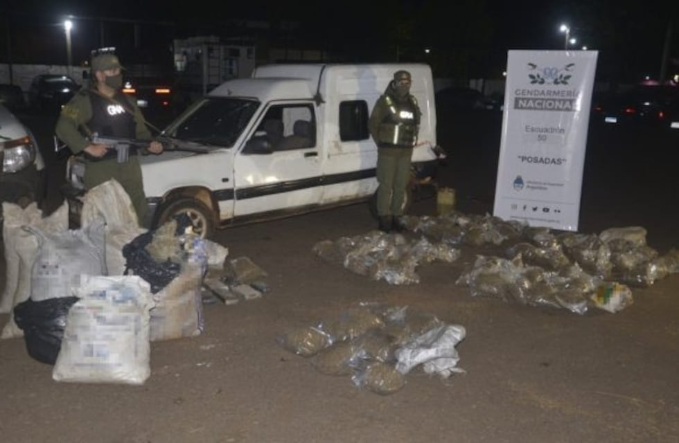 Incautaron más de 155 kilos de marihuana en Posadas