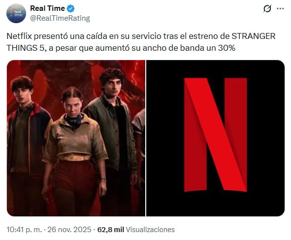 El monumental error de Netflix tras el estreno de la serie más aclamada de la última década.